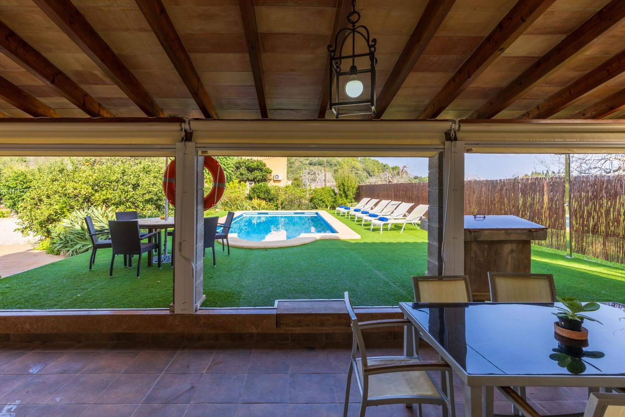 Villa Tomeu Pollença Buitenkant foto